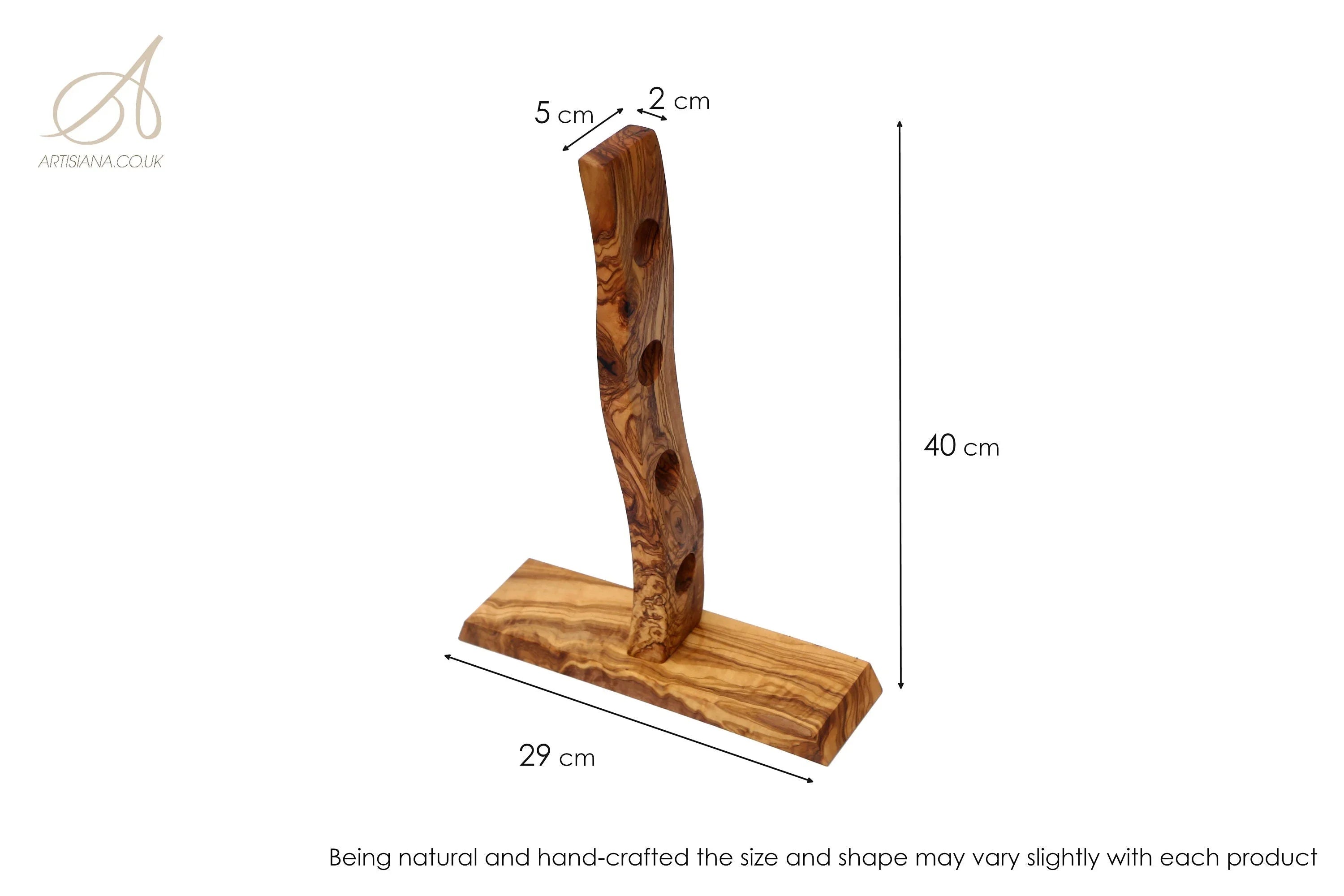 Olive wood unnamed product – handcrafted, natural design