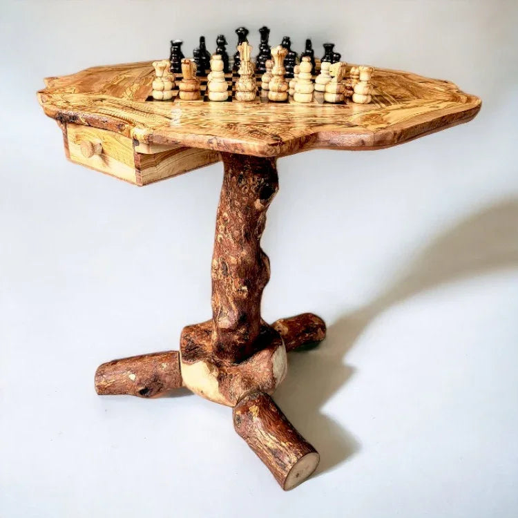 Olive wood unnamed product – handcrafted, natural design