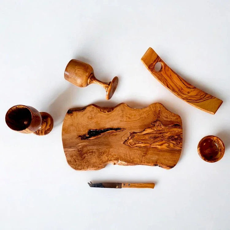 kitchen-ready design of olive wood luxury