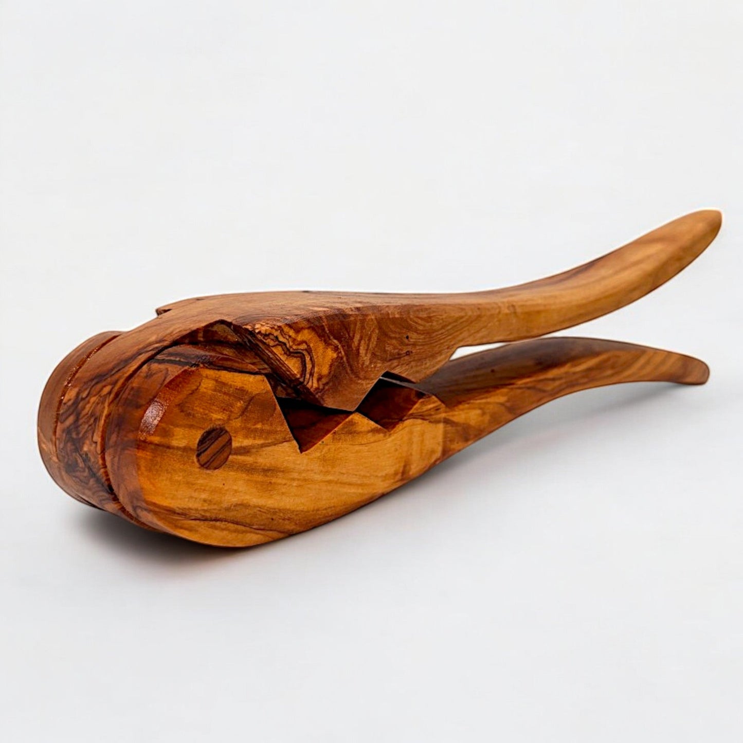 Olive Wood Clamp Nutcracker