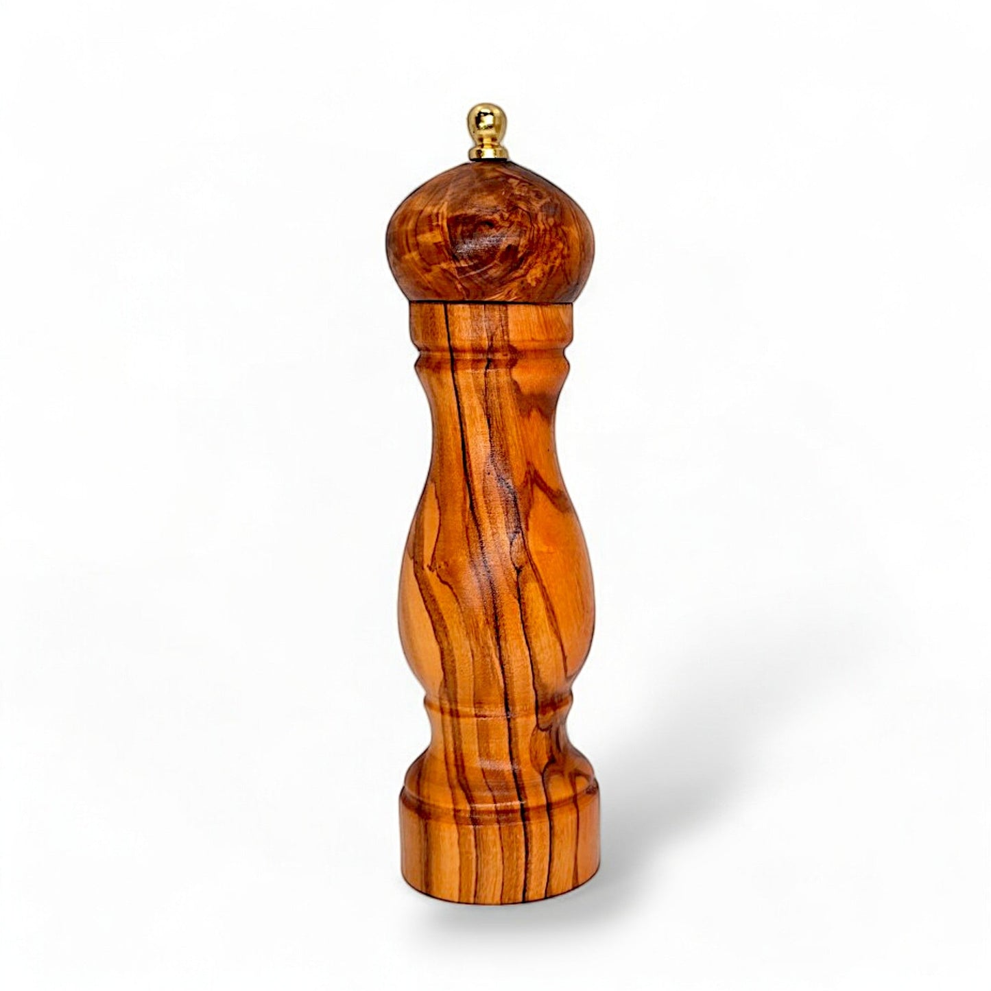 Olive Wood Salt/Pepper Mill | Wooden Spice/Herb/Coffee Grinder