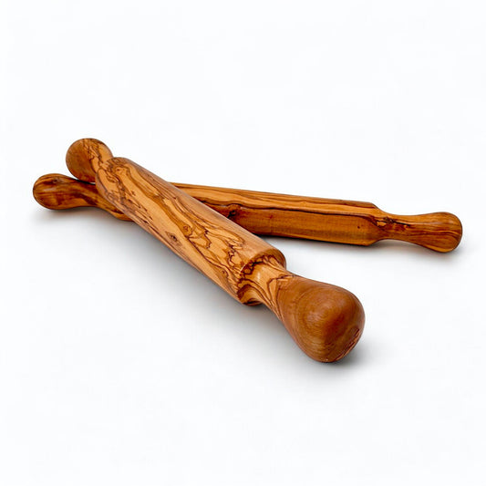 Handcrafted Olive Wood Rolling Pin | Durable Hardwood | Sustainably Sourced | Cake Baking | Various Sizes