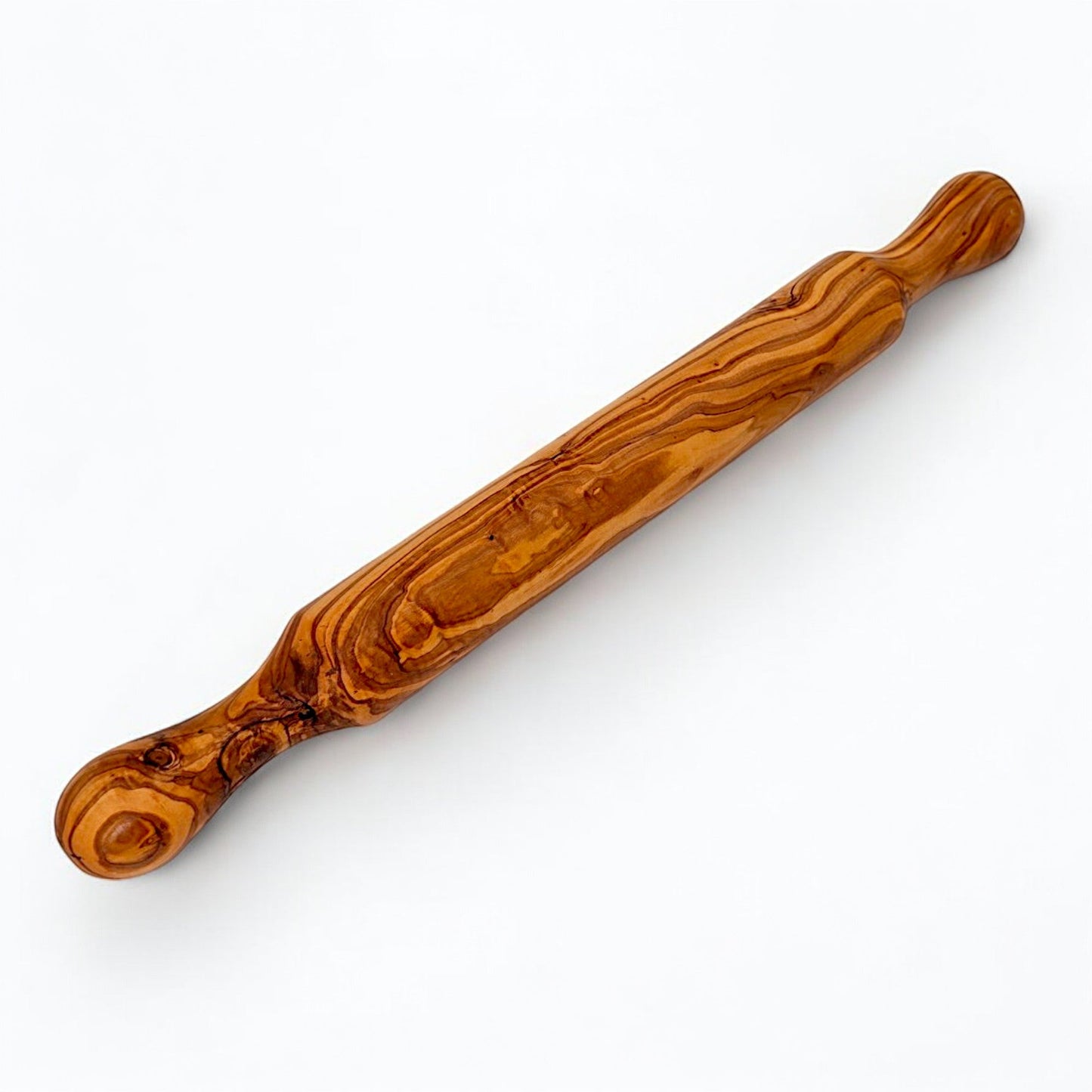 Handcrafted Olive Wood Rolling Pin | Durable Hardwood | Sustainably Sourced | Cake Baking | Various Sizes