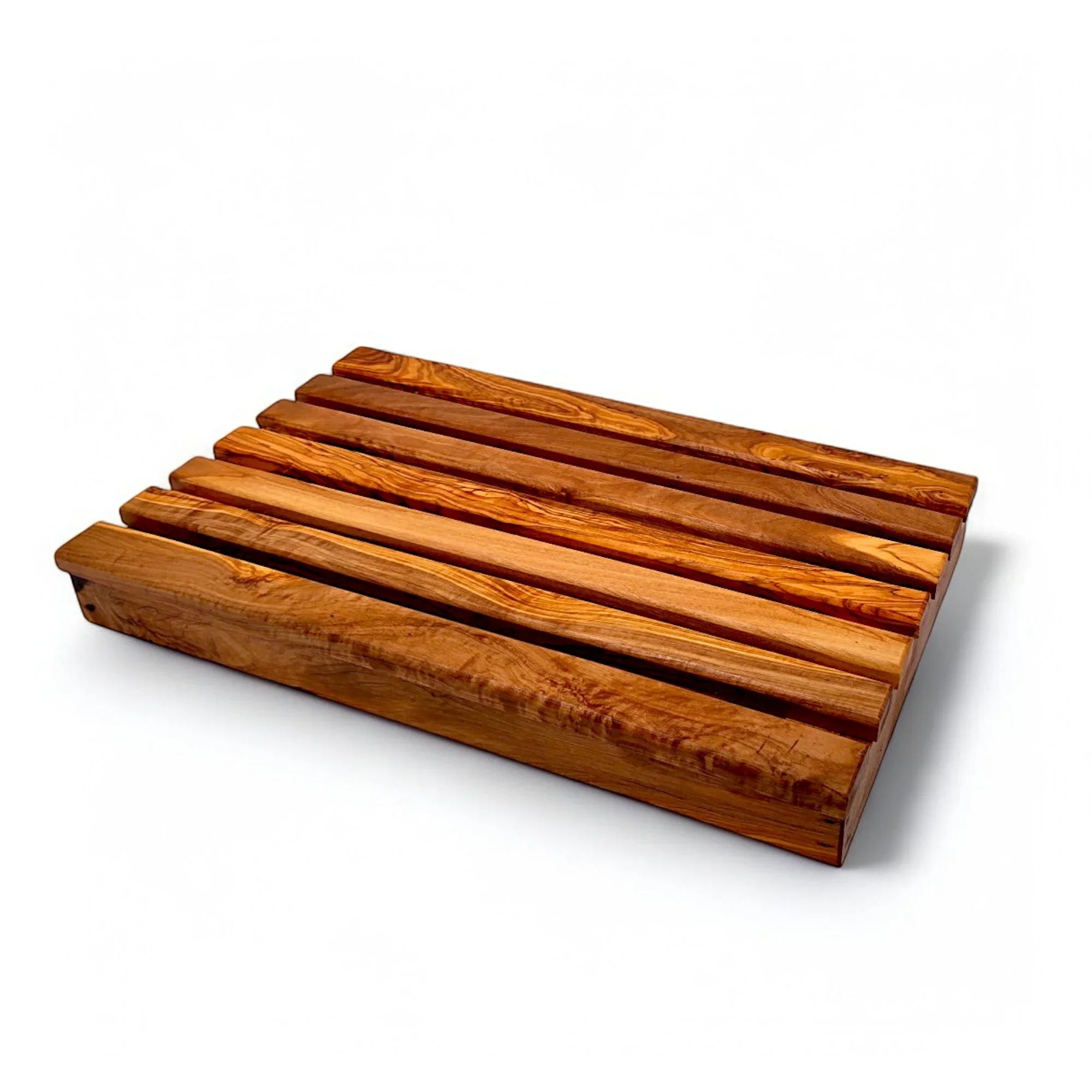 Olive wood handcrafted bread cutting board – handcrafted, natural design