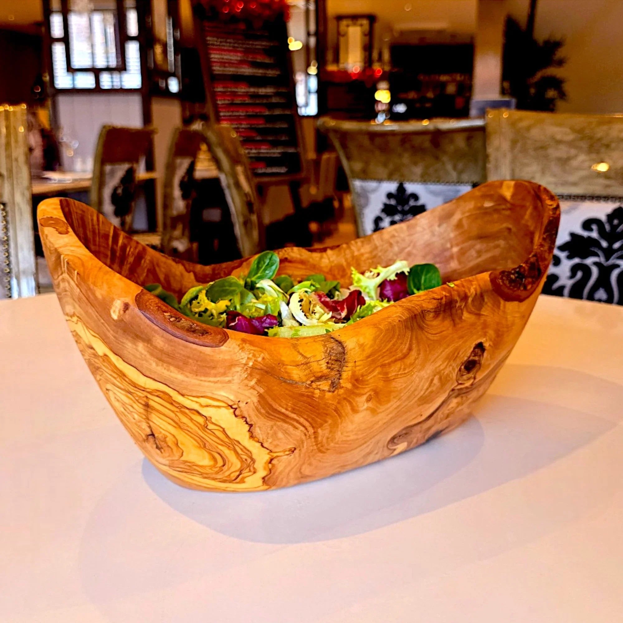 Olive wood unnamed product – handcrafted, natural design