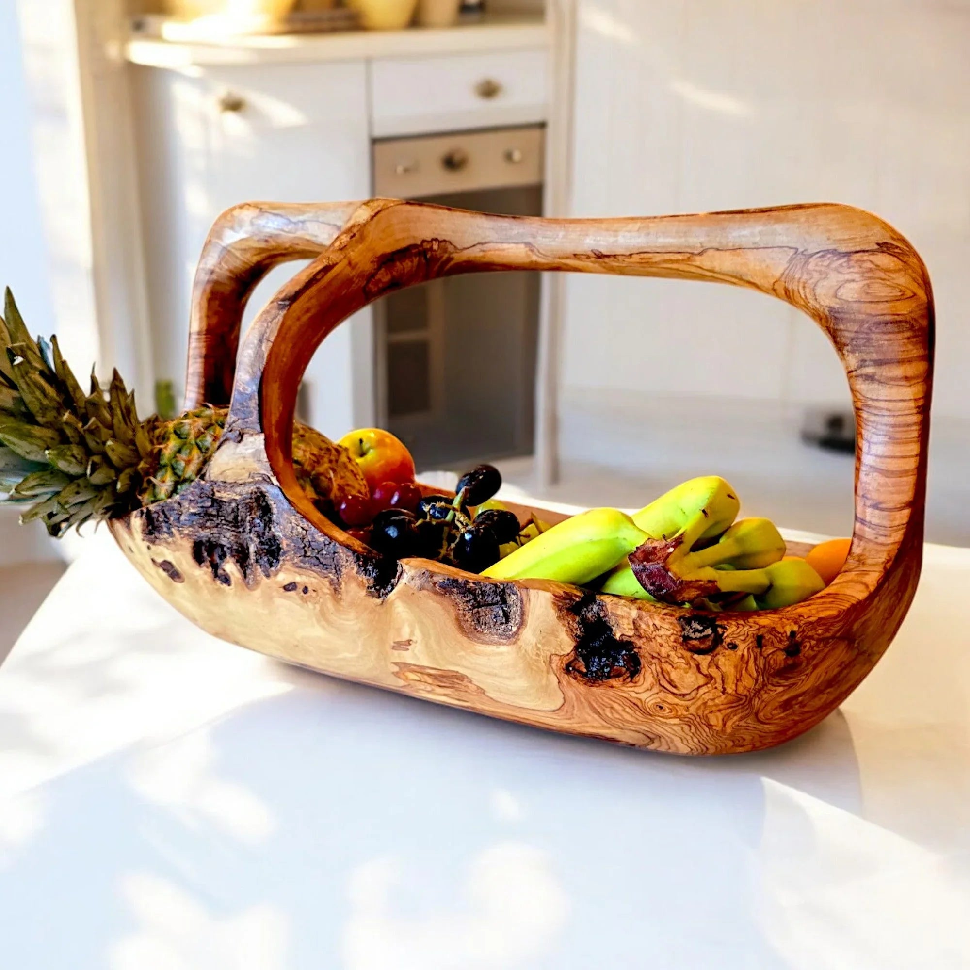 Olive wood unnamed product – handcrafted, natural design