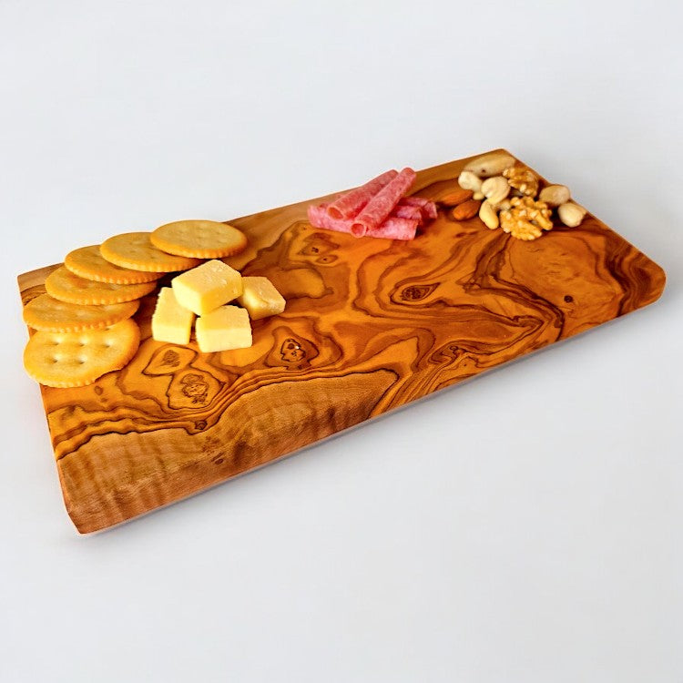 Rectangular End Grain Olive Wood Chopping Board