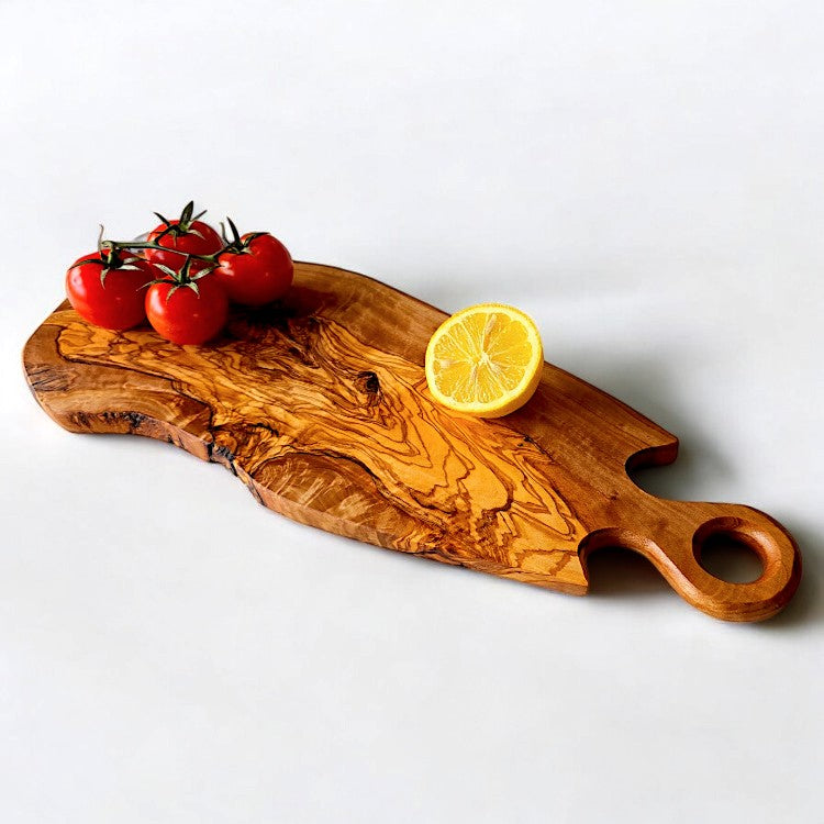 Rustic Cutting Board with Handle