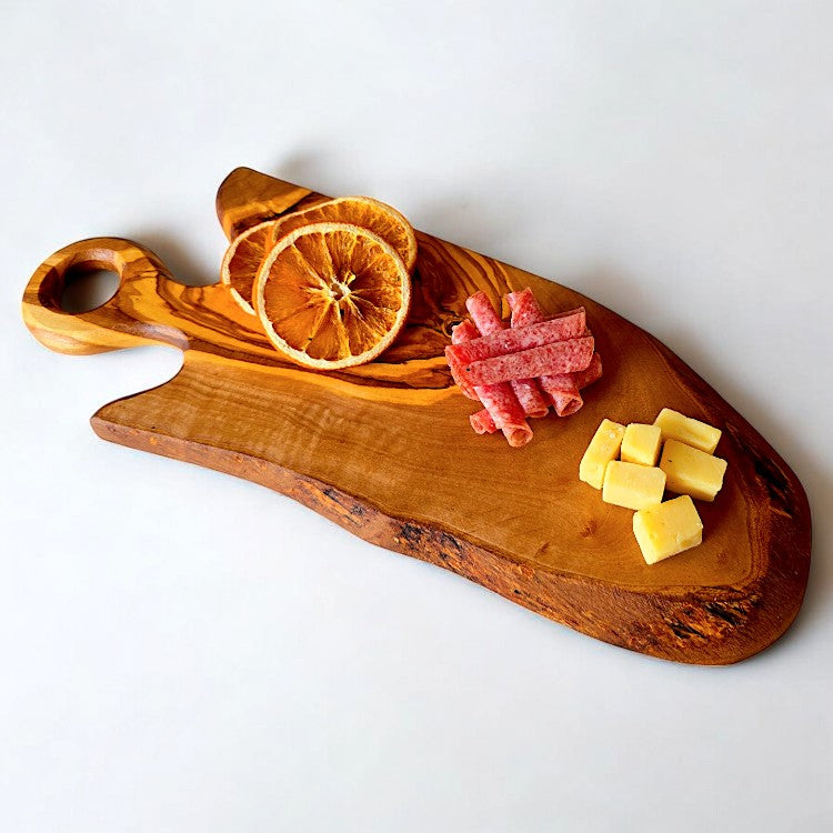 Rustic Cutting Board with Handle