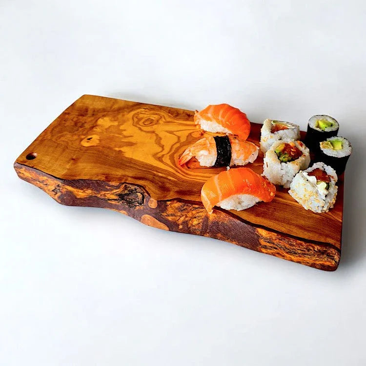 Olive wood handcrafted wooden charcuterie cutting/chopping/cheese – handcrafted, natural design