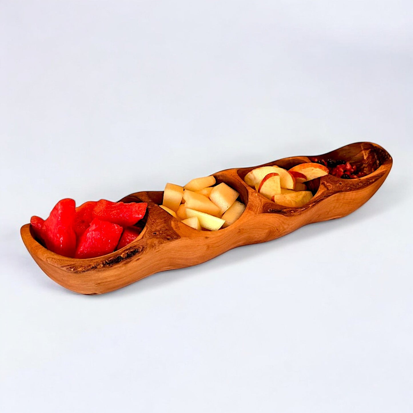 Olive Wood Antipasti Dish 2 | 3 | 4 Sections