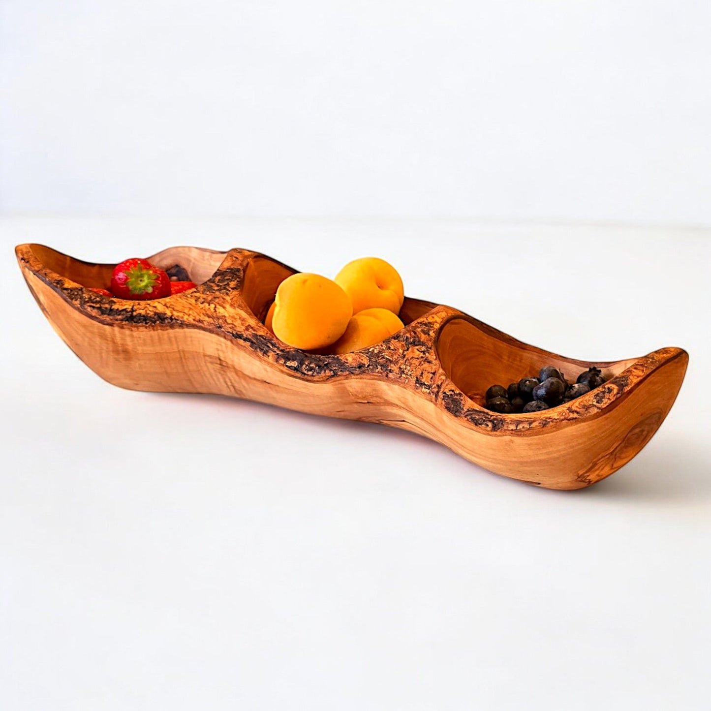 Olive Wood Antipasti Dish 2 | 3 | 4 Sections | Set