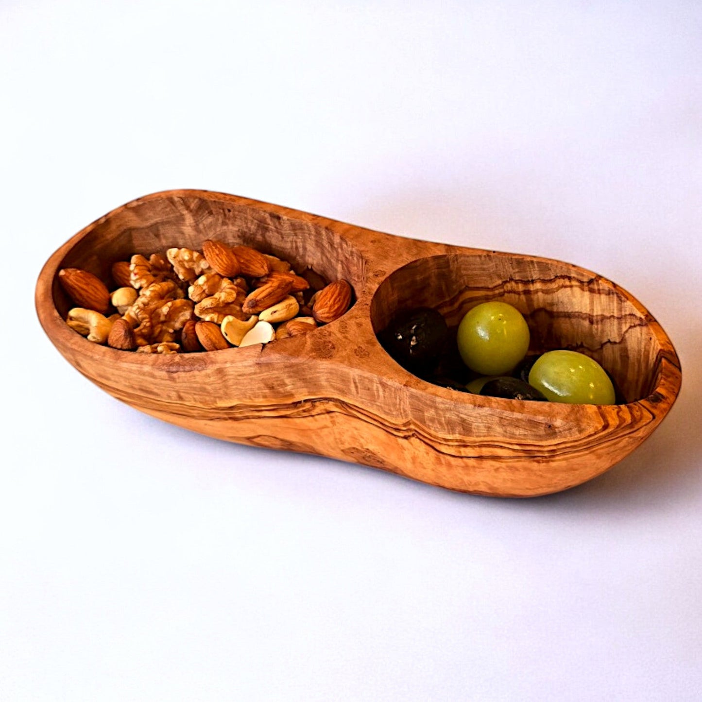 Olive Wood Antipasti Dish 2 | 3 | 4 Sections