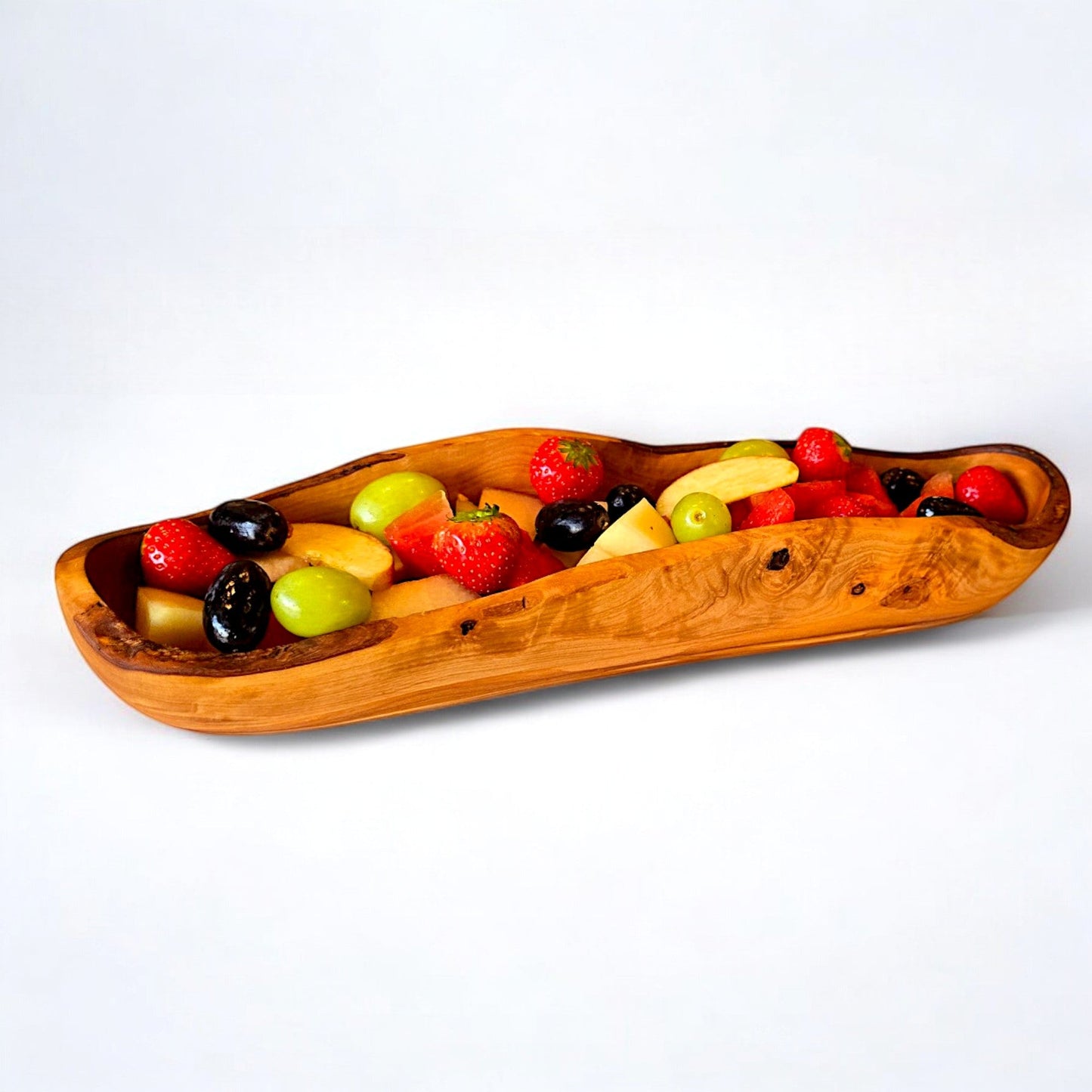 Olive Wood Rustic Serving Dish 30 cm