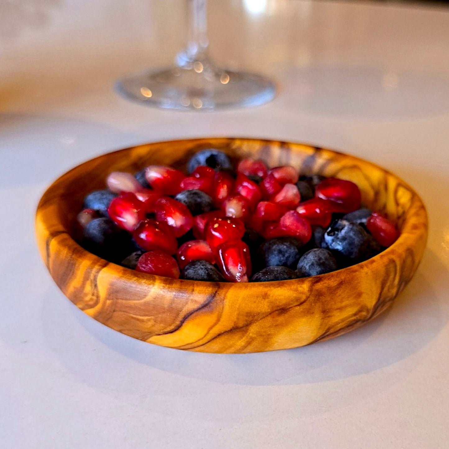 Round Wooden Plate