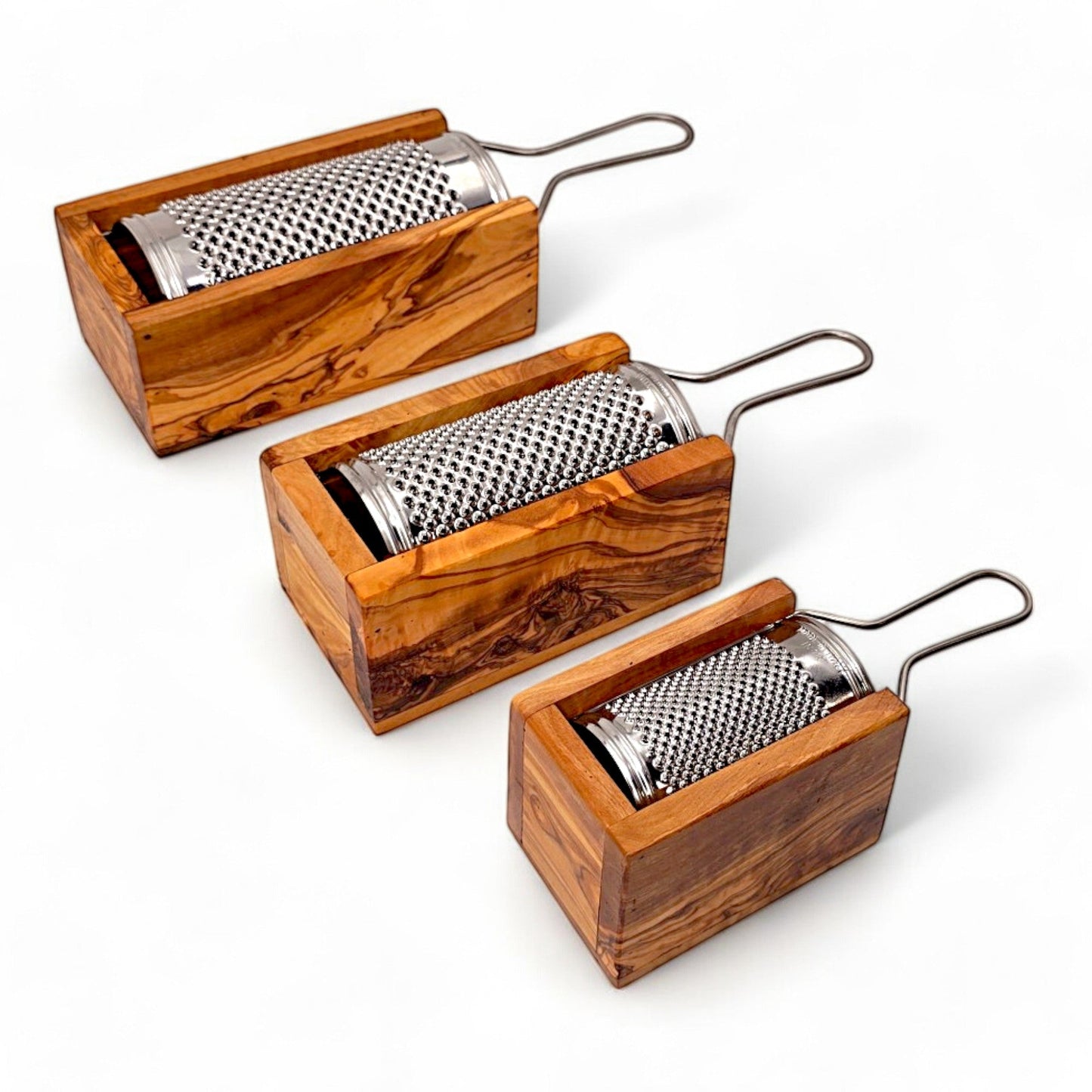 Olive Wood Cheese Grater 12 cm