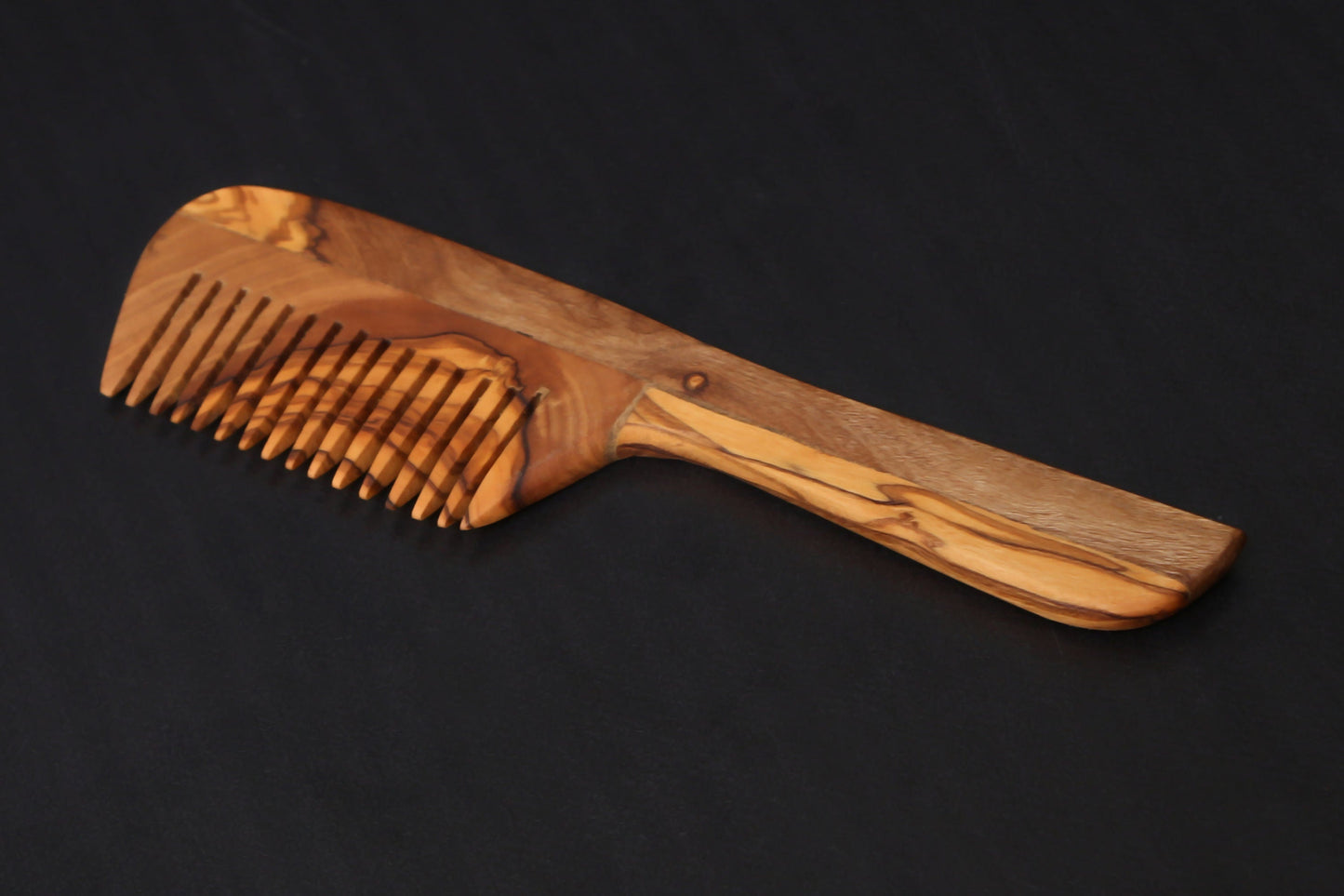 Olive Wood 14 Tine Hair Comb