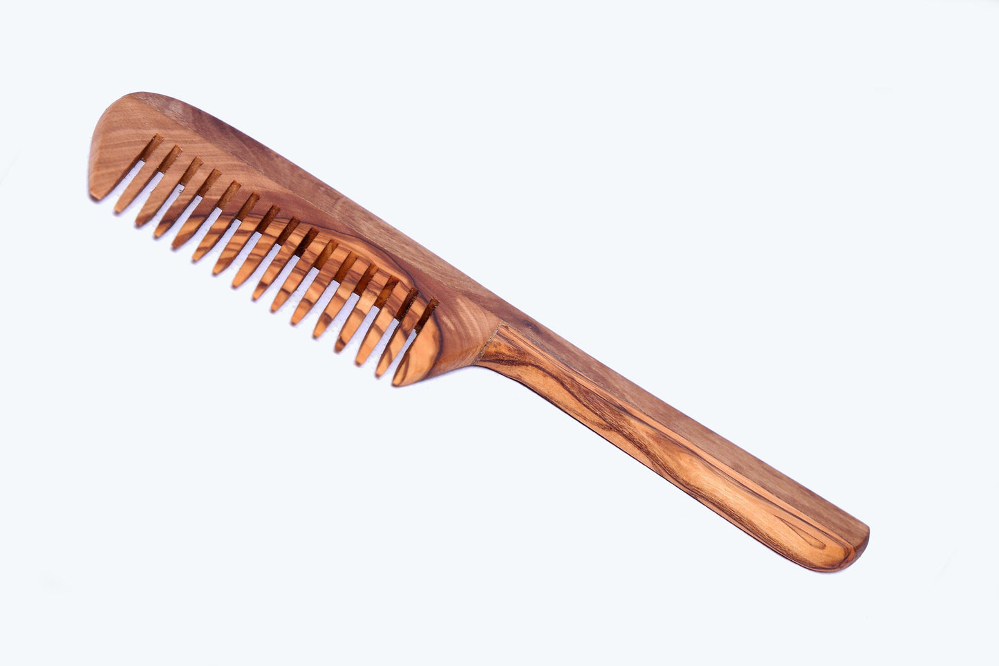 Olive Wood 14 Tine Hair Comb