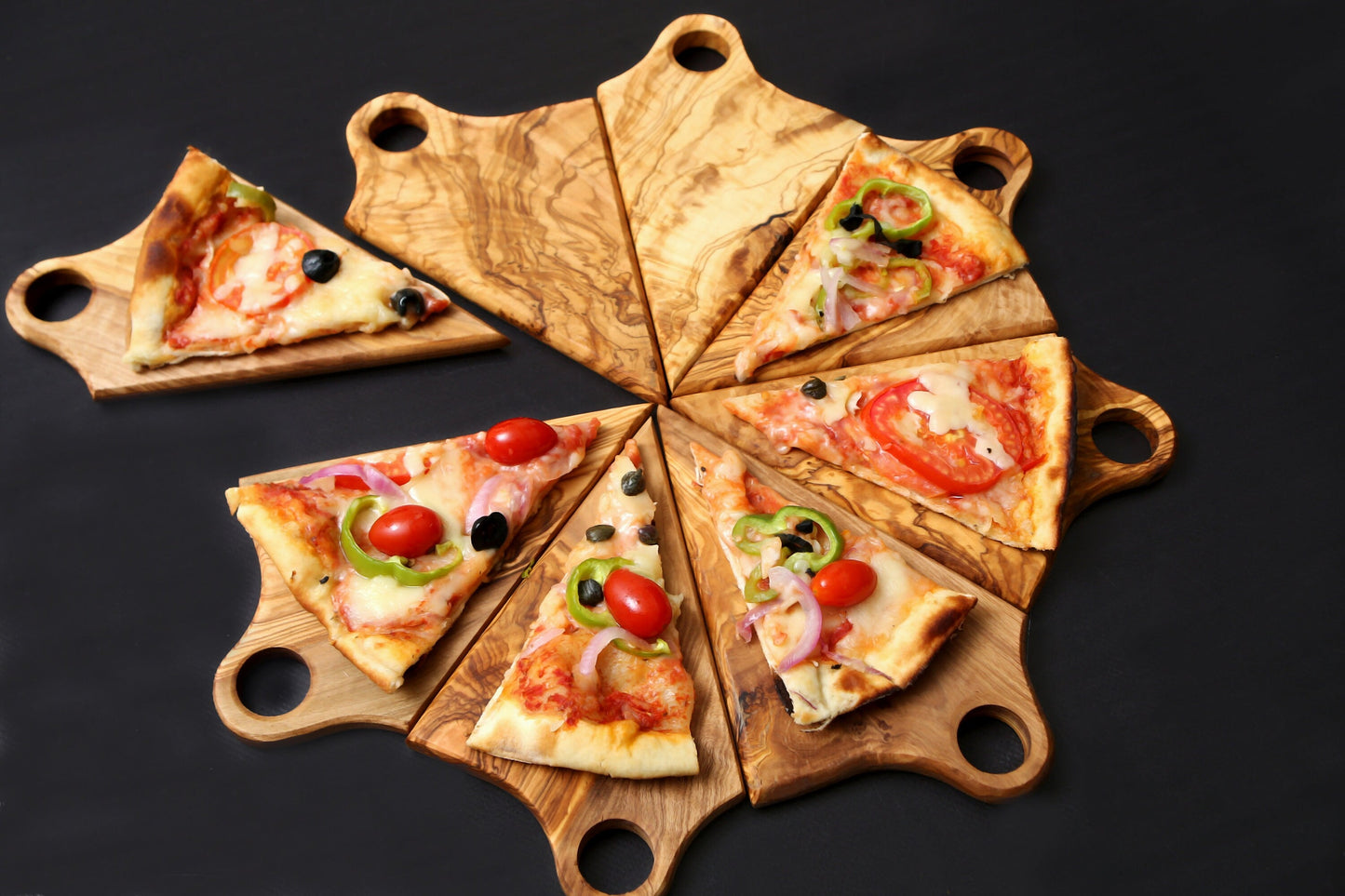 Olive Wood Pizza Serving Platter 40cm/15"