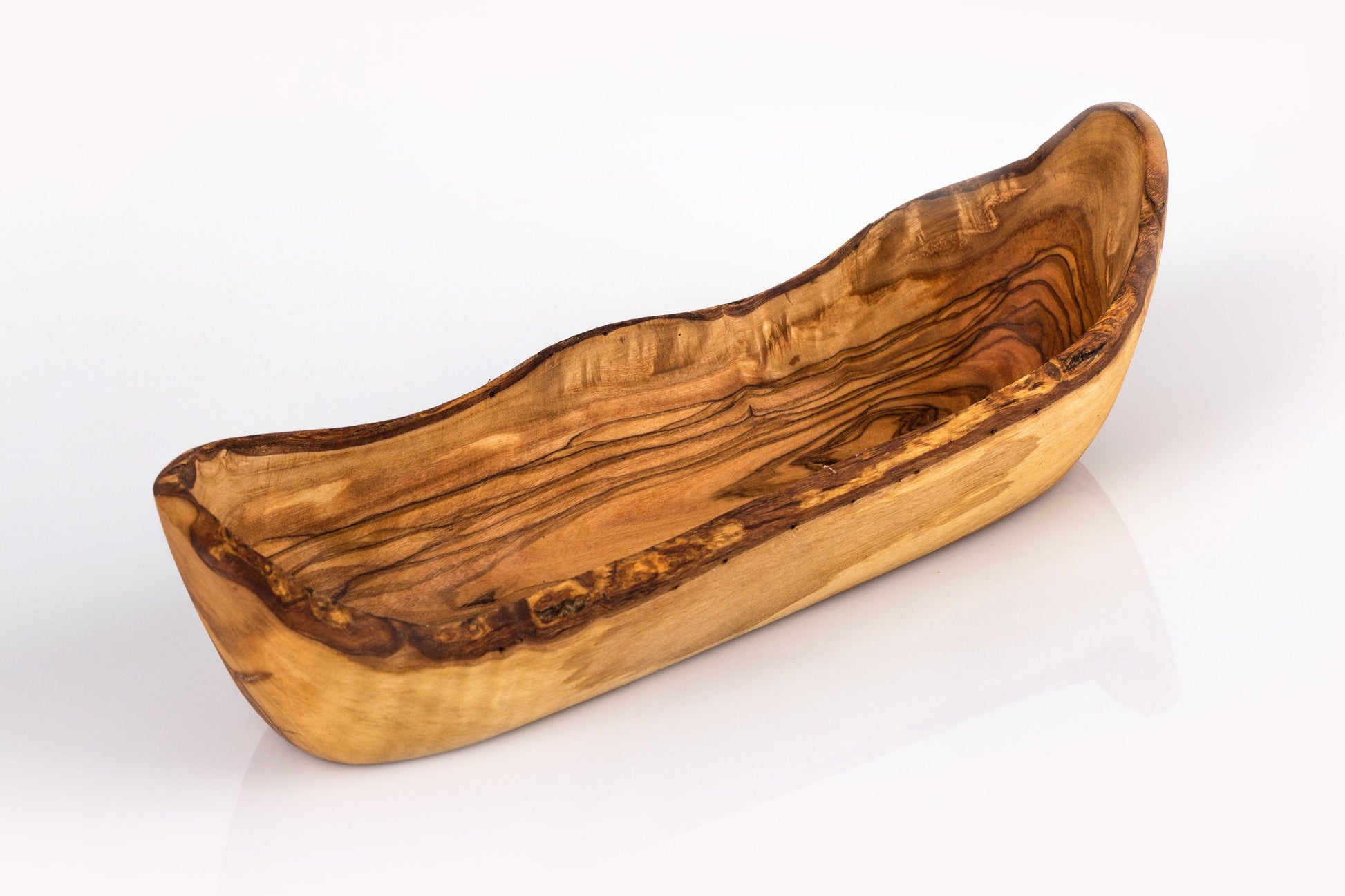 Olive Wood Rustic Serving Dish 30 cm