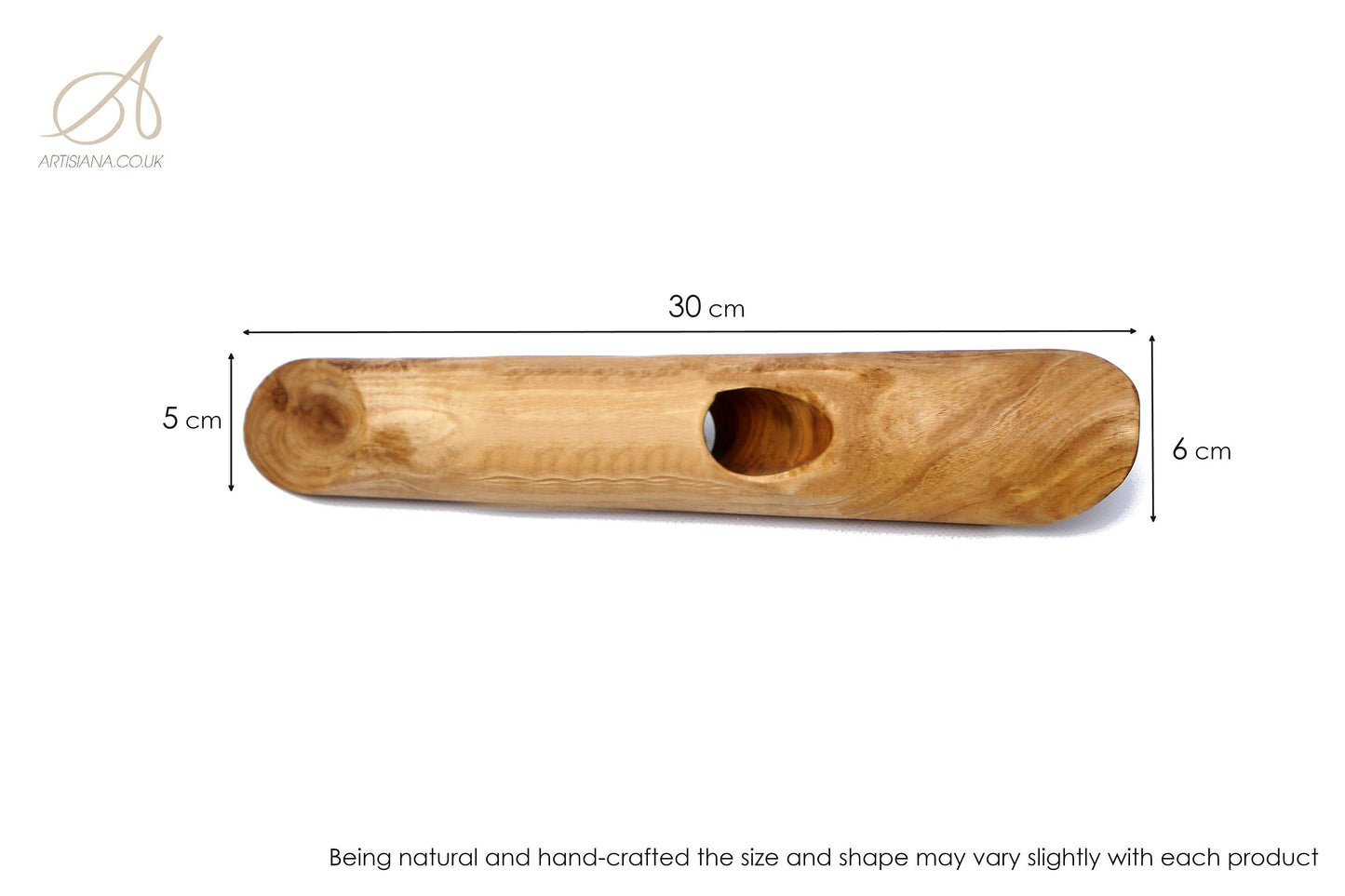 Olive Wood Round Bottle Holder 1 Hole, wine bottle holder, bar accessories, wine lovers, gift