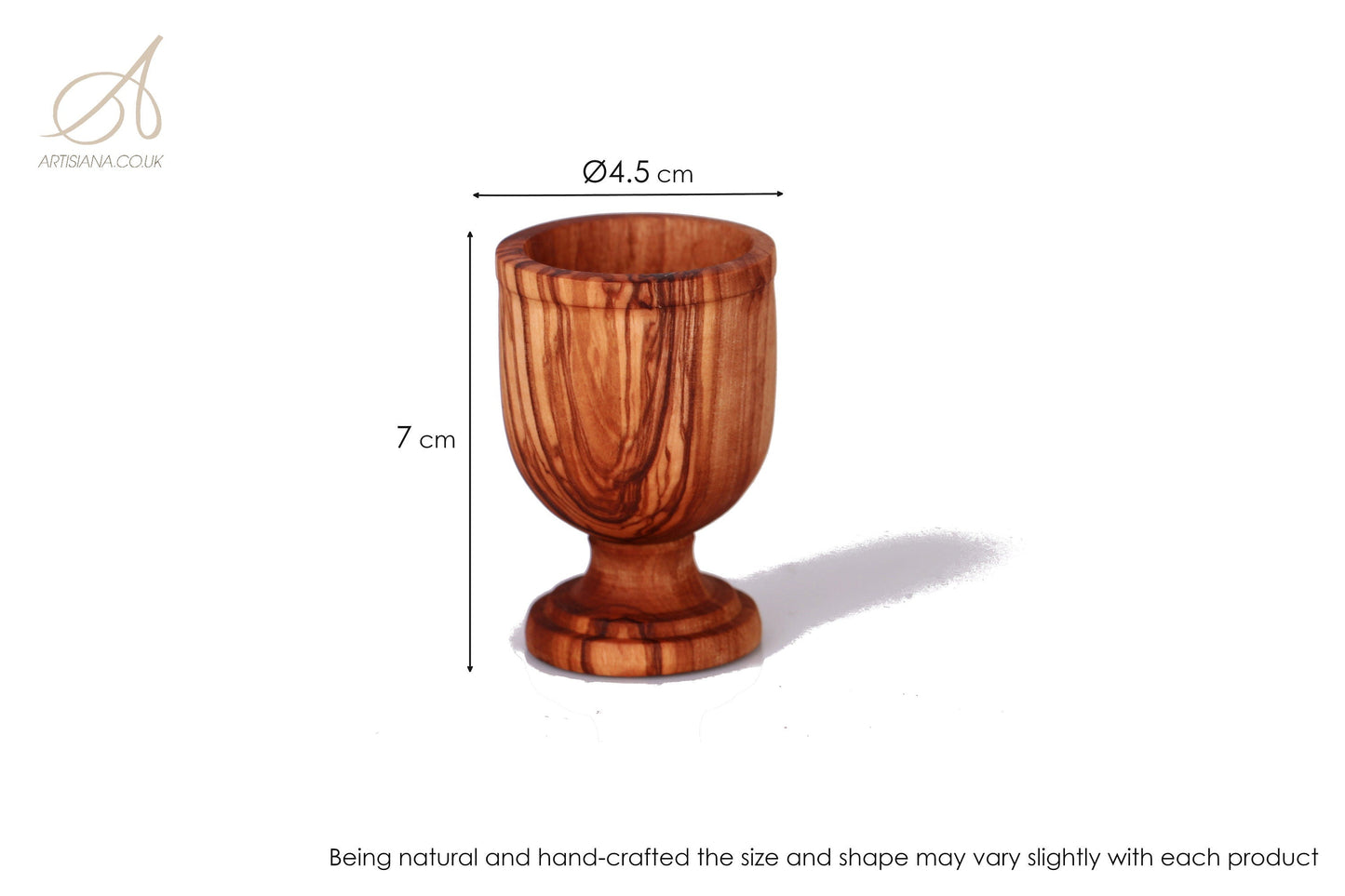 Olive Wood Egg Cup, decor, table accessories