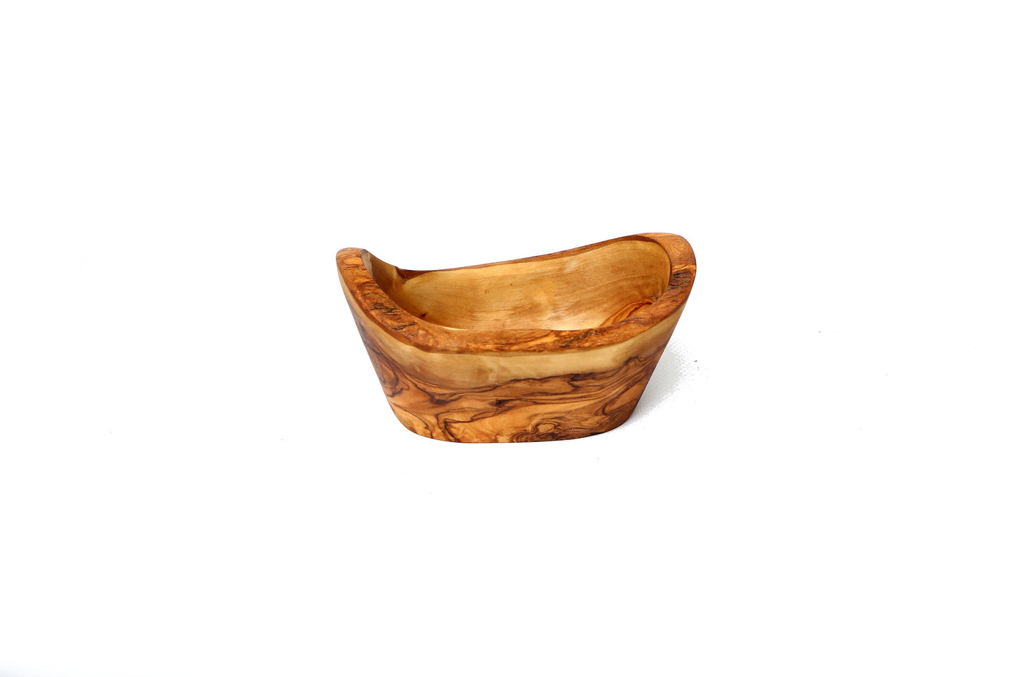 Olive Wood Rustic Hand Carved Bowl 18 cm, rustic bowl, salad bowl, fruit bowl, handmade, gift