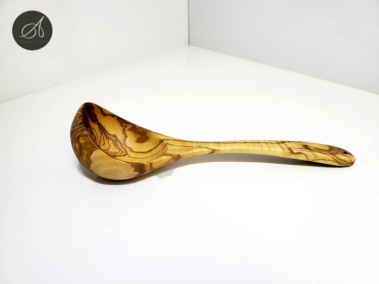 Olive Wood Wooden Ladle, soup server, cooking, kitchen utensils, kitchen,restaurant, handmade, gift, gift for chef, decor