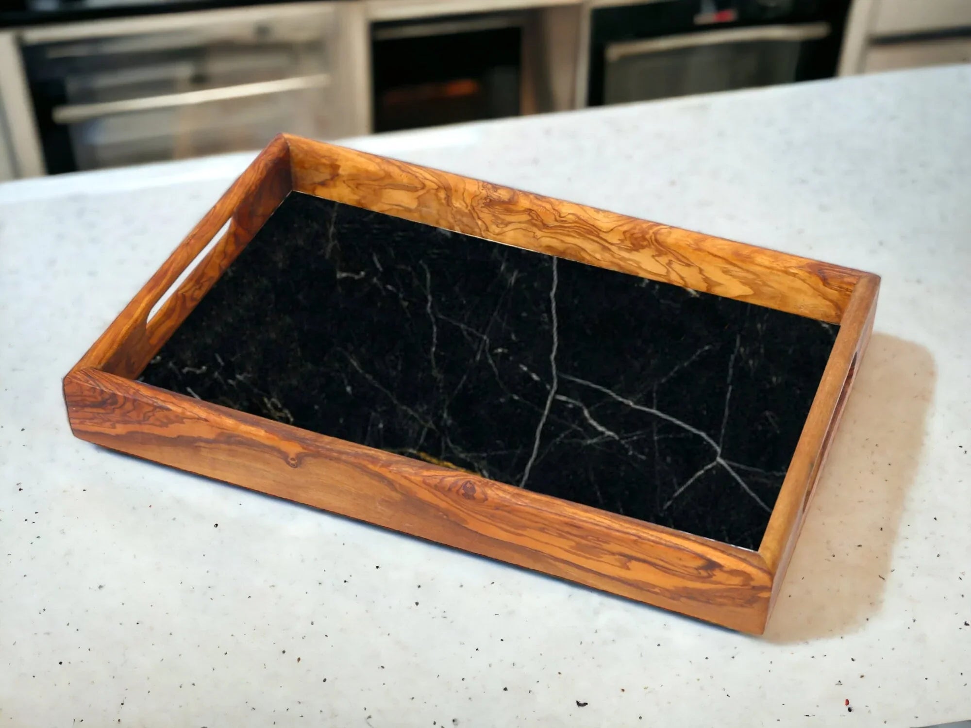 Olive wood unnamed product – handcrafted, natural design