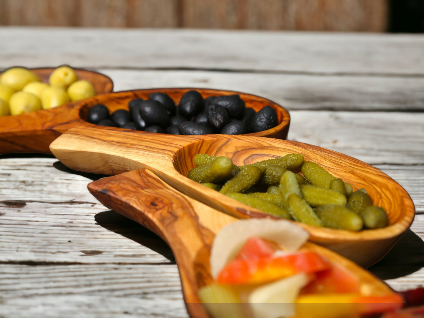 Olive Wood Leaf Shaped Bowl, serving bowl dish, olive dish, cheese dish, crackers dish , Sustainably Sourced, Eco-Friendly, handmade, gift