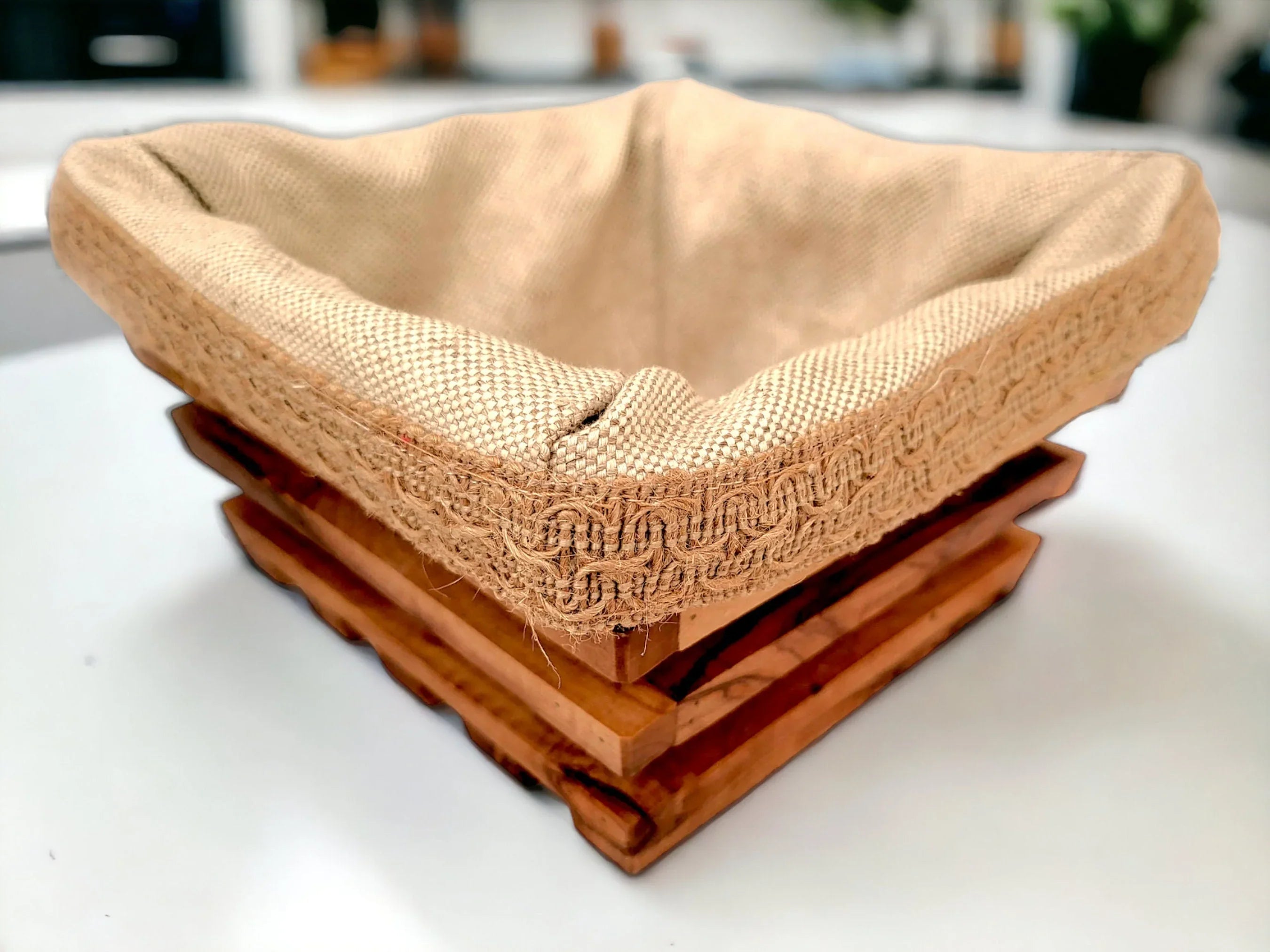 Olive wood unnamed product – handcrafted, natural design