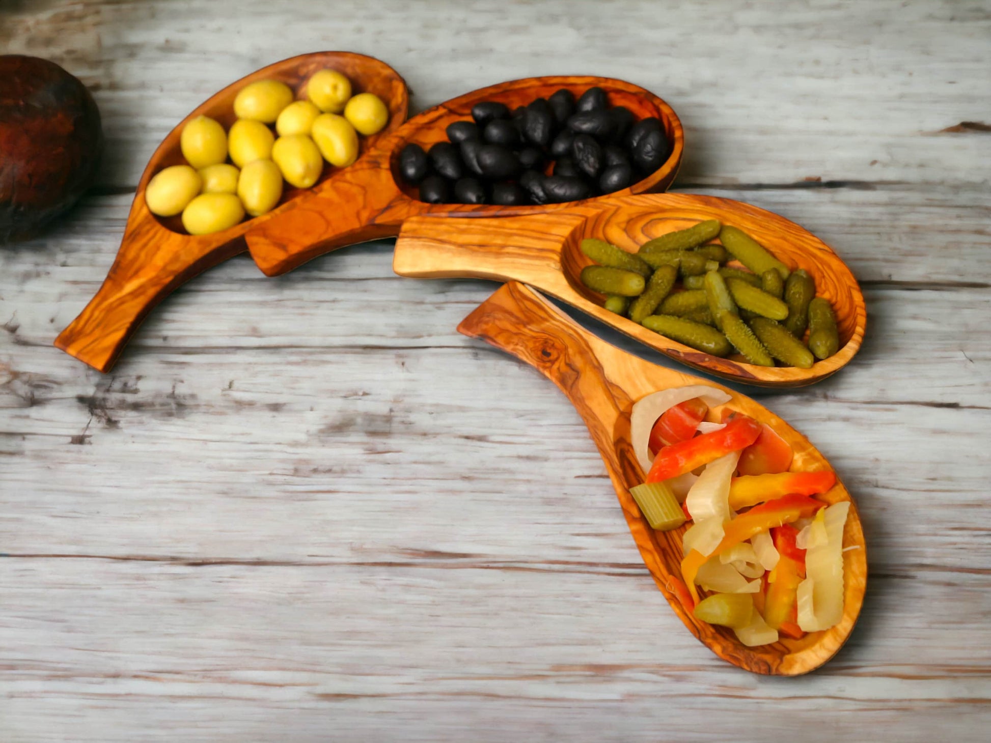 Olive Wood Leaf Shaped Bowl, serving bowl dish, olive dish, cheese dish, crackers dish , Sustainably Sourced, Eco-Friendly, handmade, gift