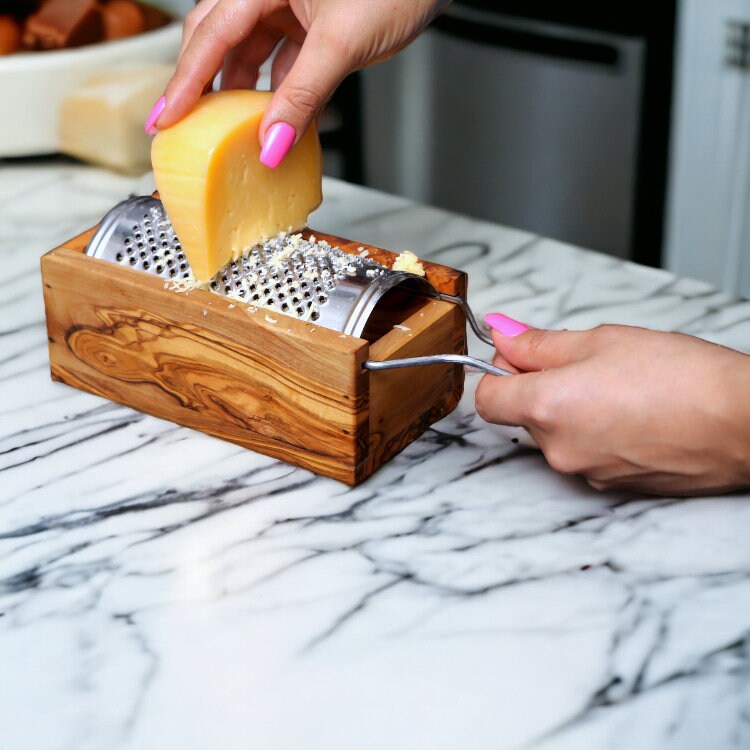 Olive Wood Cheese Grater 18 cm