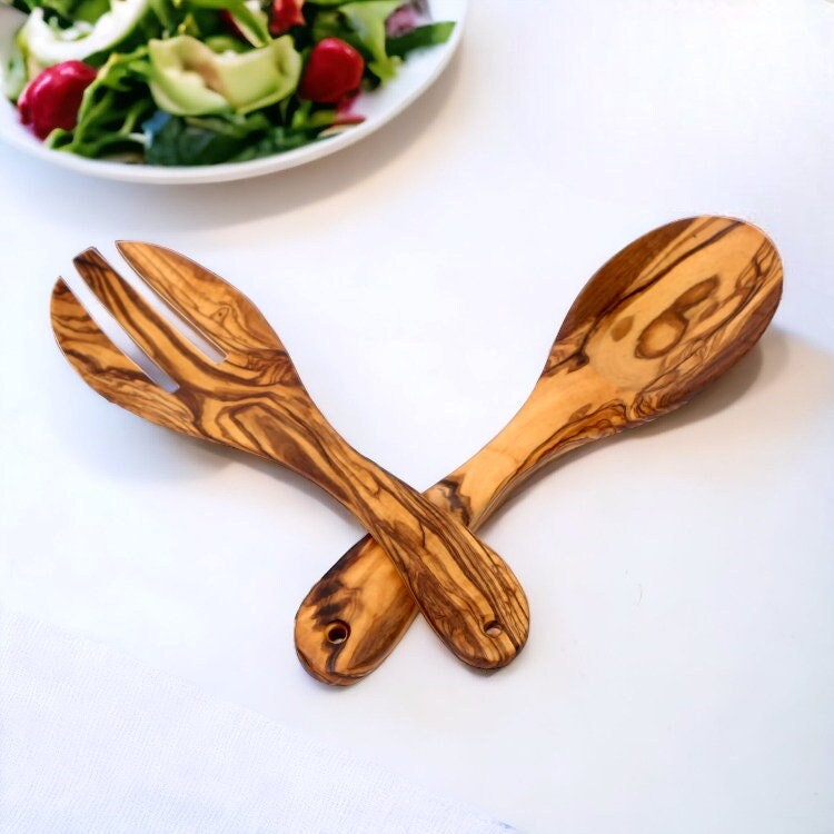 Olive Wood Cutlery 25 cm