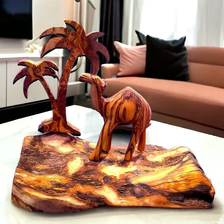 Olive wood unnamed product – handcrafted, natural design