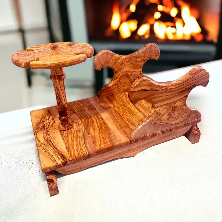 Olive wood unnamed product – handcrafted, natural design