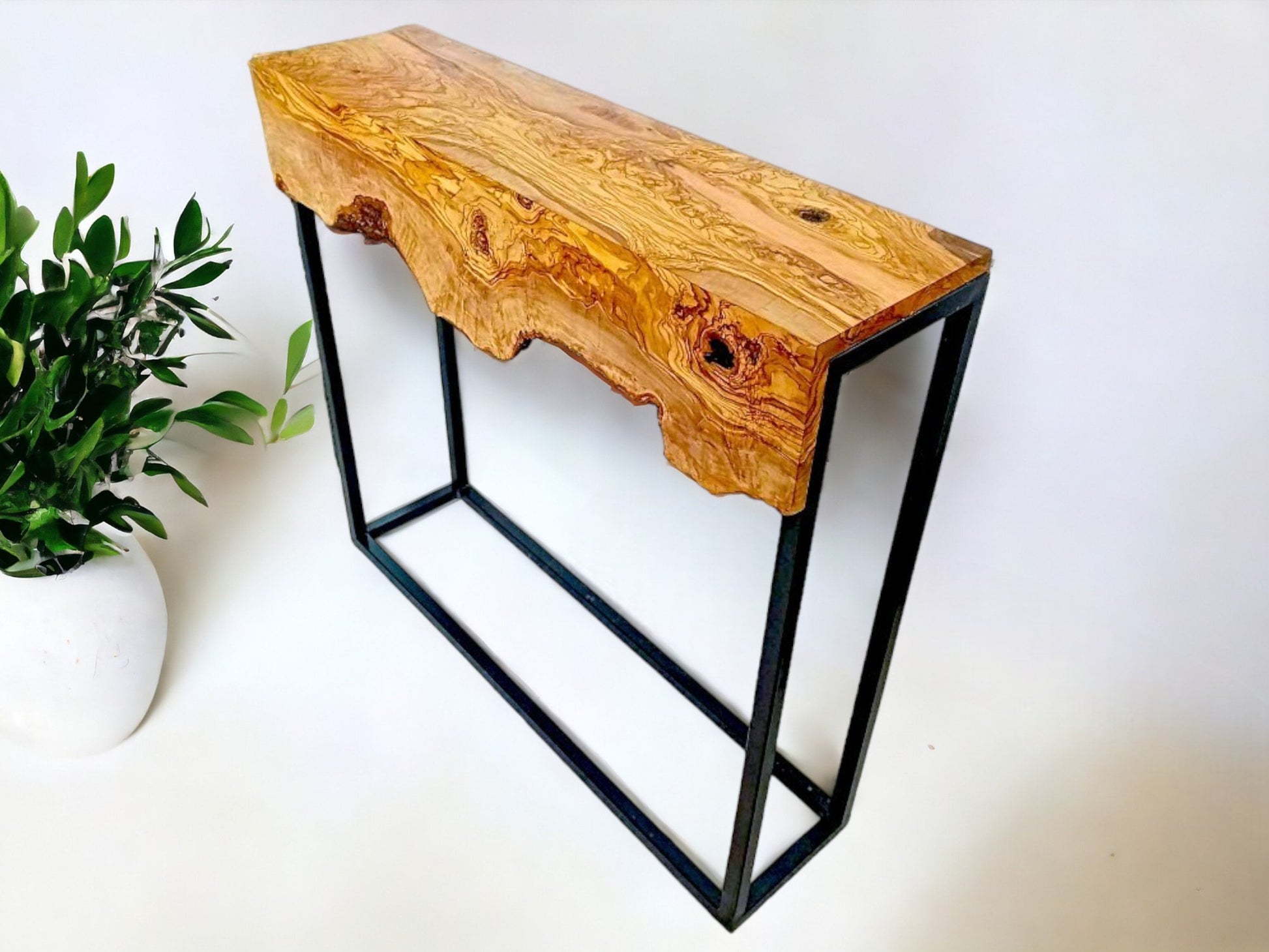 Hallway table with Metal Frame