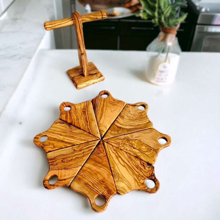 Olive Wood Pizza Serving Platter 40cm/15"