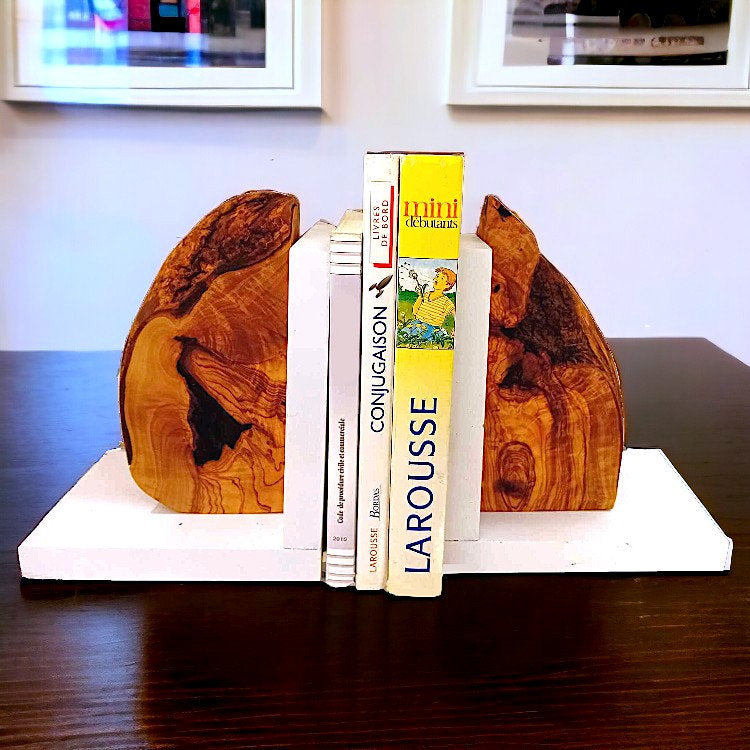 Rustic Bookends