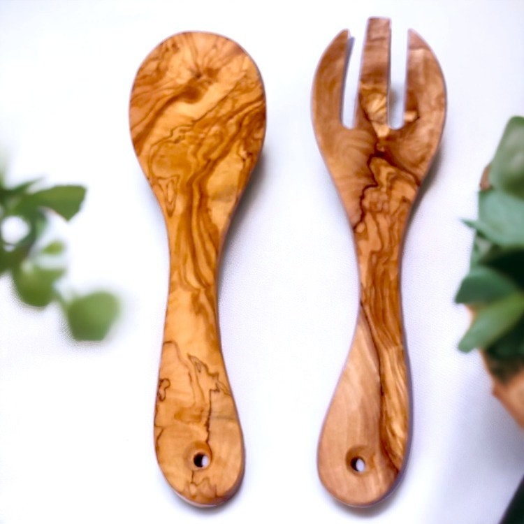 Olive Wood Cutlery 25 cm