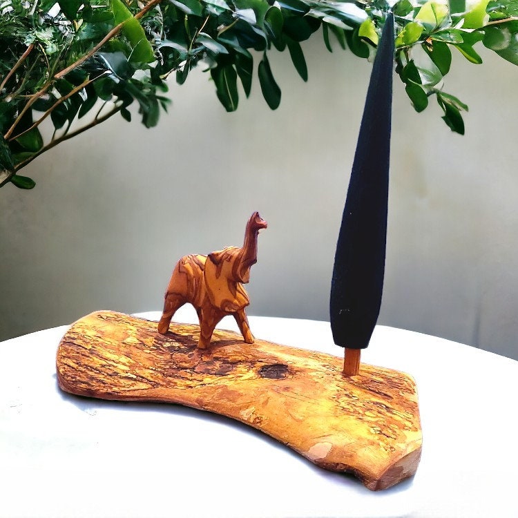 Hand Carved Elephant figurine