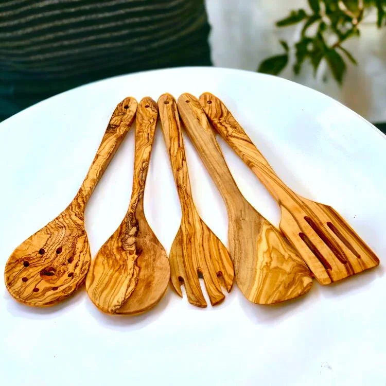 Olive wood cooking kitchen wooden – handcrafted and natural design