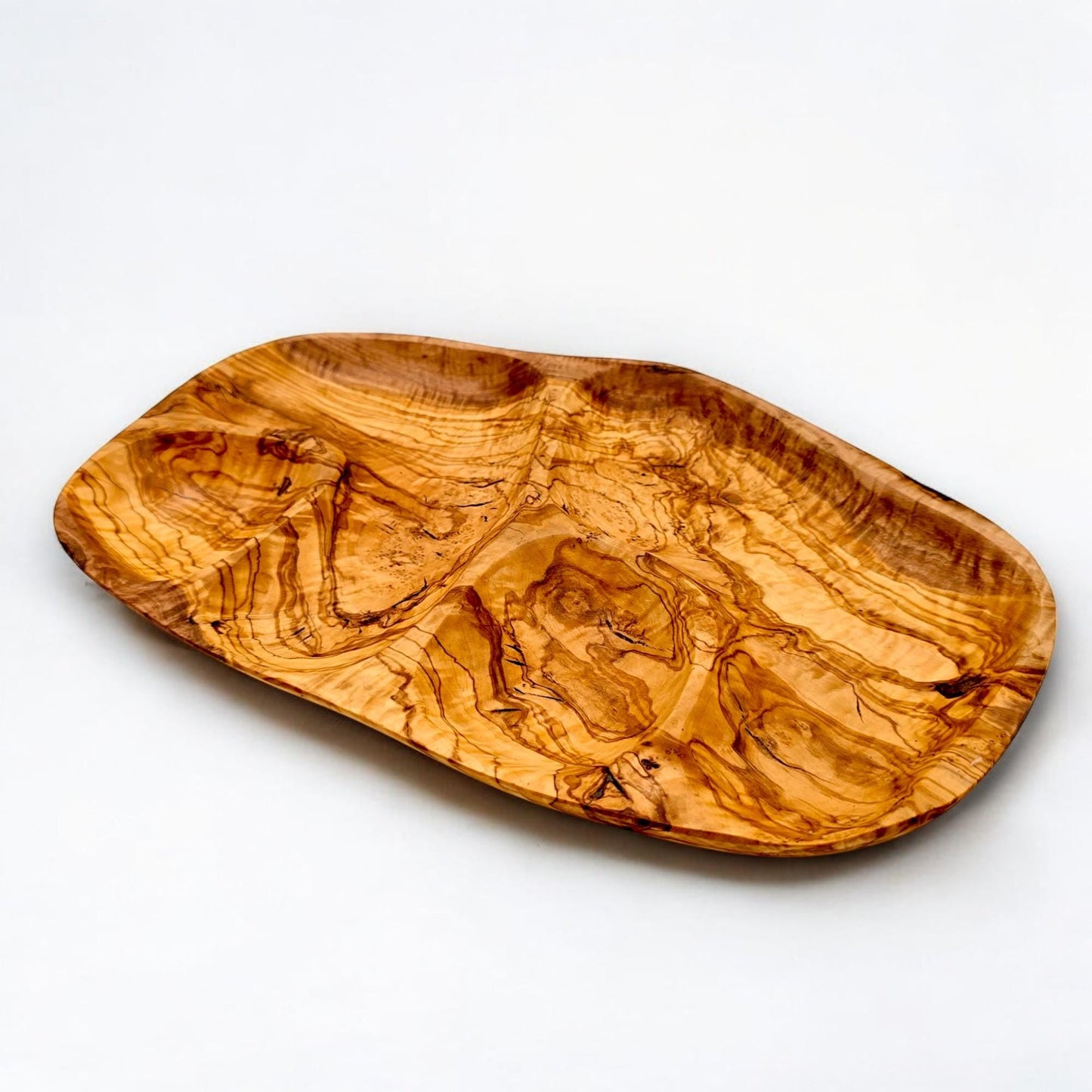 Olive Wood Tray-Nut Dish, snacks Dish, olives Dish , cheese Dish 35 cm, Sustainably Sourced, Eco-Friendly, handmade, gift