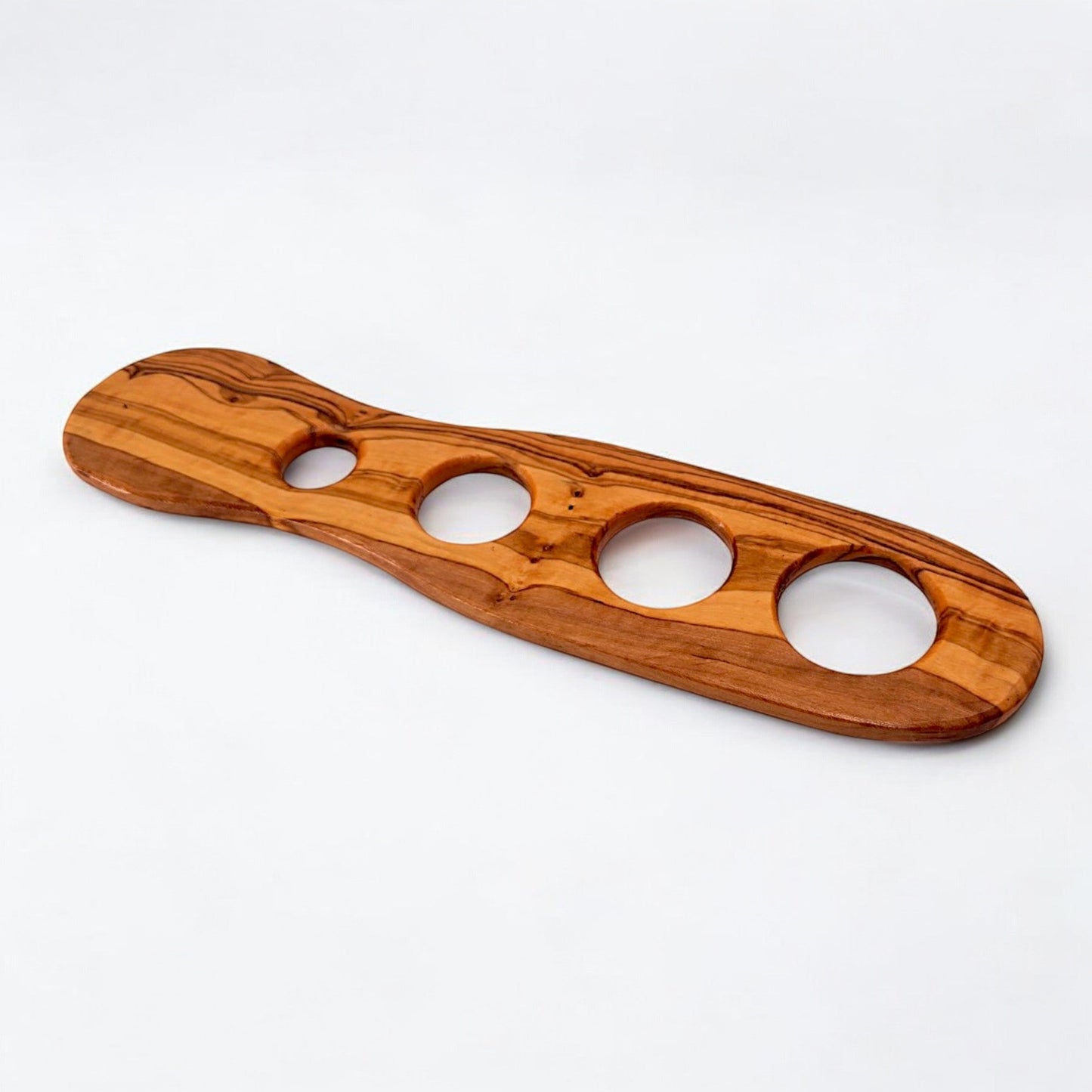 Olive Wood Handcrafted Wooden Spaghetti Measure Portion Sizer Kitchen Gadgets For Portion Control Pasta Noodles